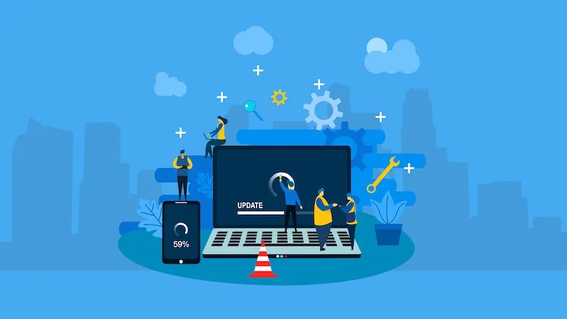 Website Maintenance today