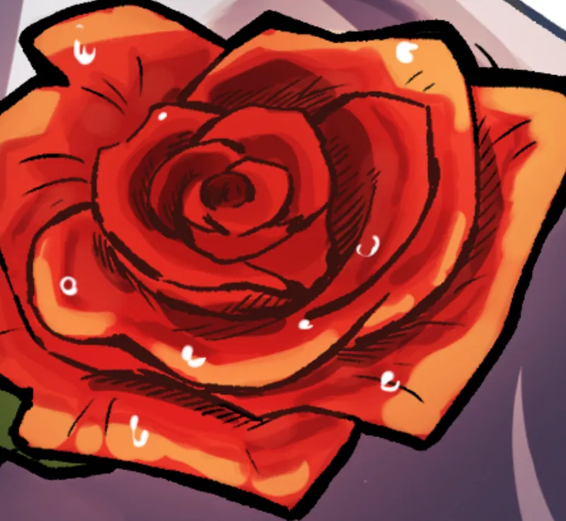 Wait… Who’s holding this rose? 🌹✨