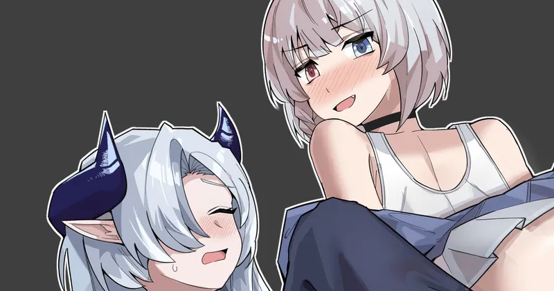 [550 Ver.] [KR/EN/JP] 지인 자캐들의 폭분 일러스트 FullVersion