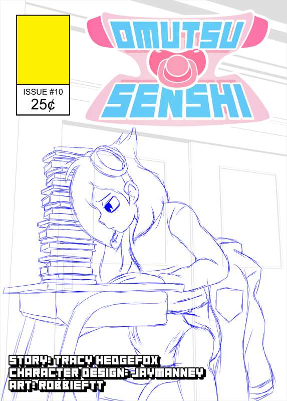 Issue 10 Main Cover Sketch
