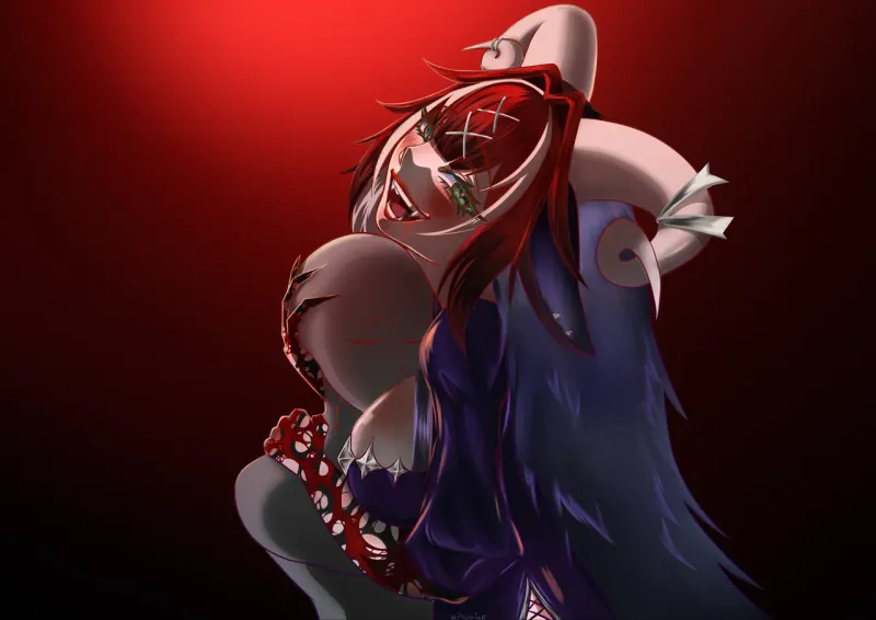 [Accès Anticipé SFW] Une Vampire te capture et te garde rien que pour elle ❤️​[3DIO][Roleplay][Bisous]
