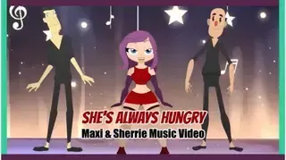 "She's Always Hungry" – Official SFW Animated Music Video (Maxi & Sherrie Camille)