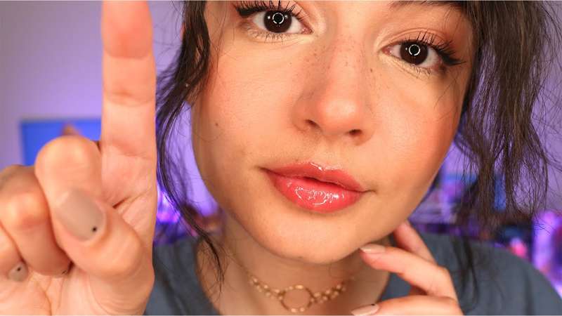 ASMR Personal Attention (Camera Poking & Finger Circles)