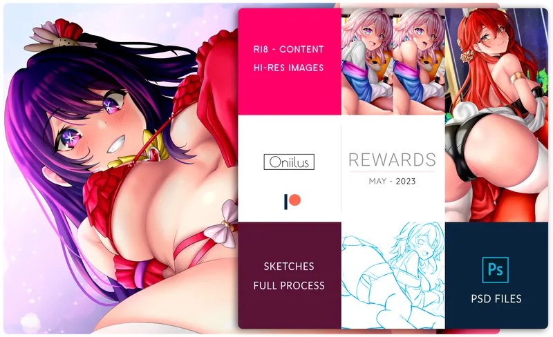 May 2023 - Rewards ($5 - Senpai)