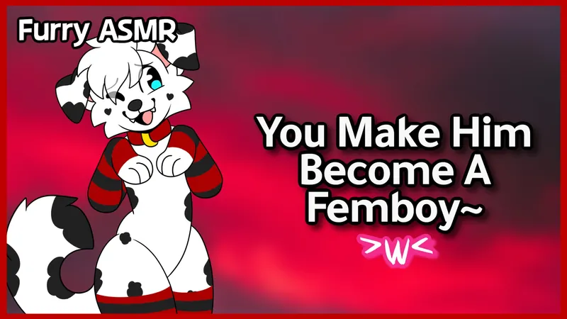 [Furry ASMR] Rex Becomes A Furry Femboy After Losing A Bet! 