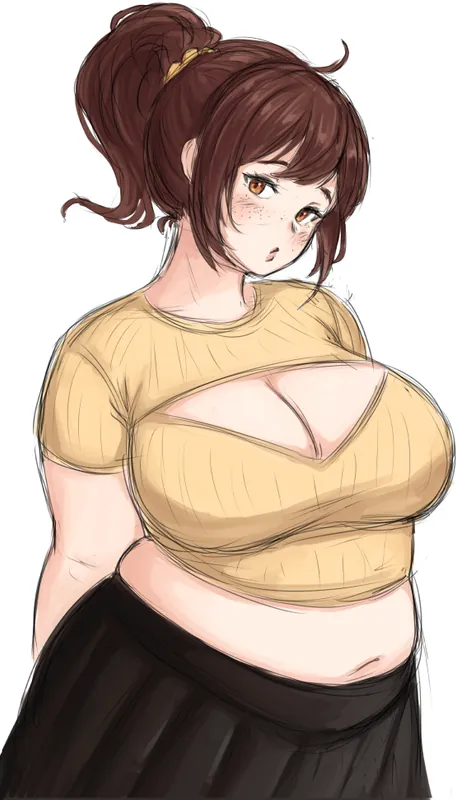 Ponytail Girl Color