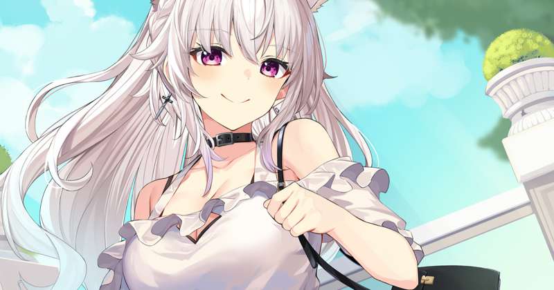 【無料記事】銀髪ケモミミ美少女