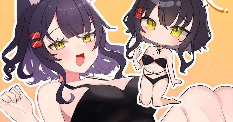 [全体公開]Skeb依頼イラスト 2024/9 (無為カスさん)