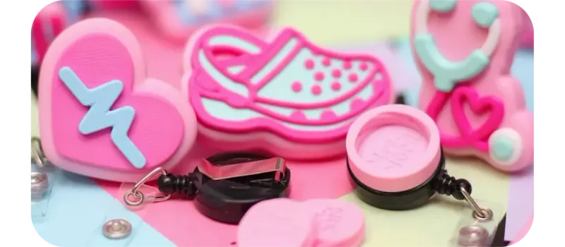 Nurses Badge Reels Bundle is now available in Patreon Shop! 🩺✨