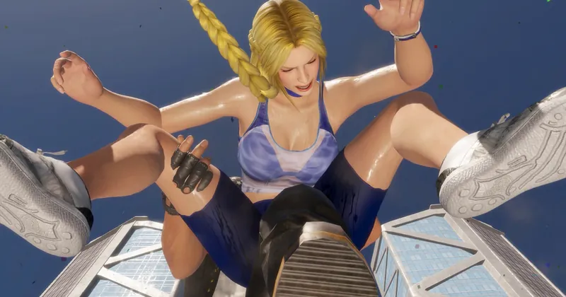 (Request Video) Helena Ryona (Sport Wear) Normal speed Atomic Drop Move