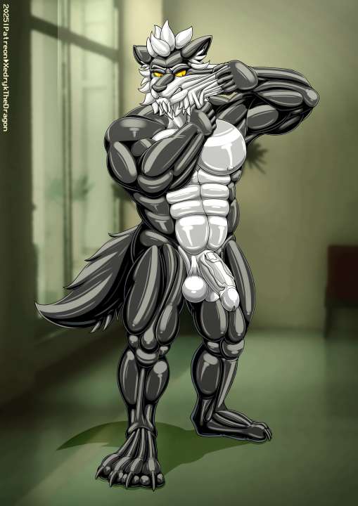 The Rubber Wolf Mask