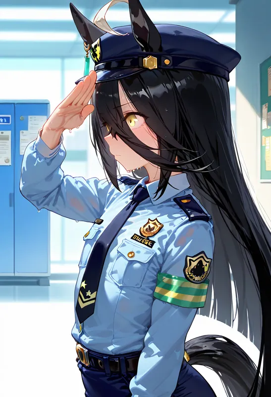 婦警カフェタキオン＋囚人ポッケ