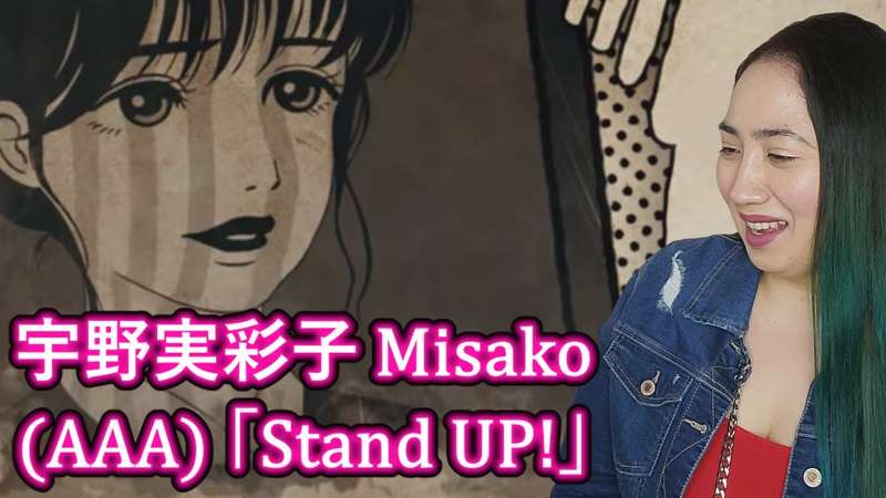 宇野実彩子 Misako (AAA) /「Stand UP!」Reaction