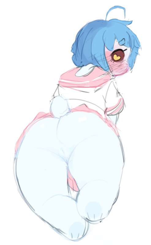 Soft sheep booty