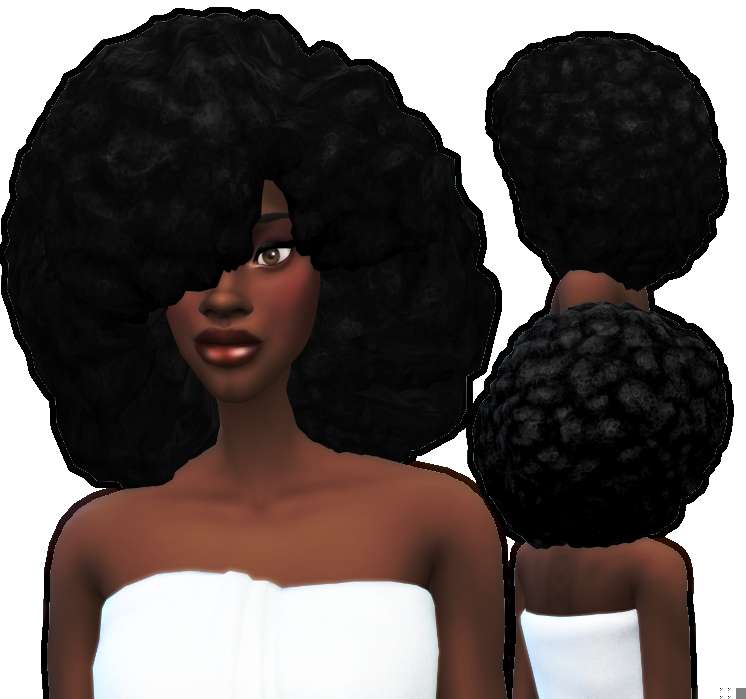 Afro lotuce