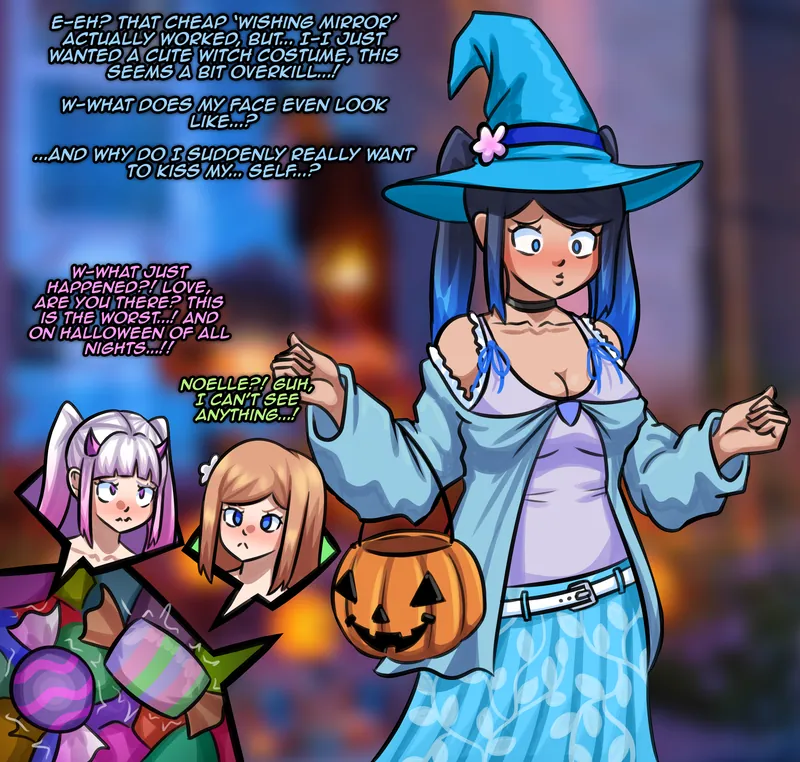 Hannah/Noelle Fusion TG + Candy TF