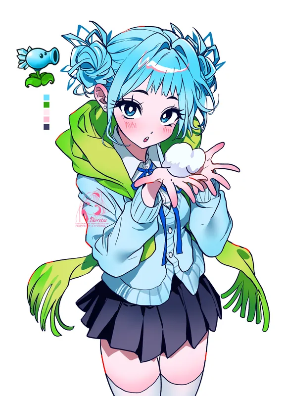 Snow Pea (with work Flow!)