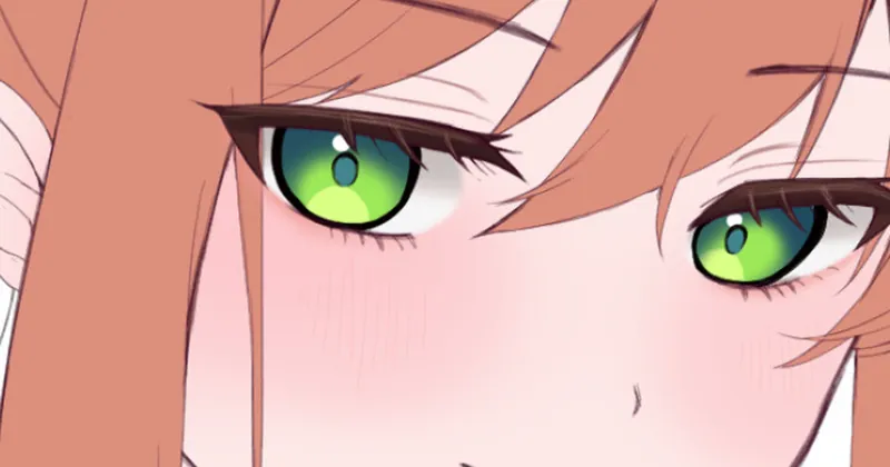 【Commission WIP】見たい？【ベースカラー】
