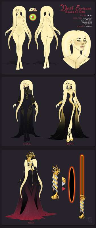 NSFW | Darth Envisaar ref sheet