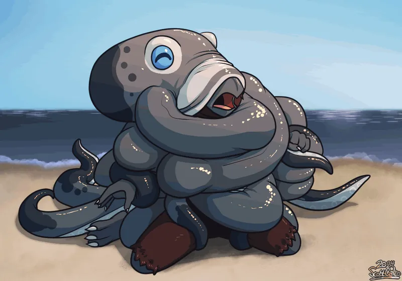 Octopus Energy Drain YCH (part 1)