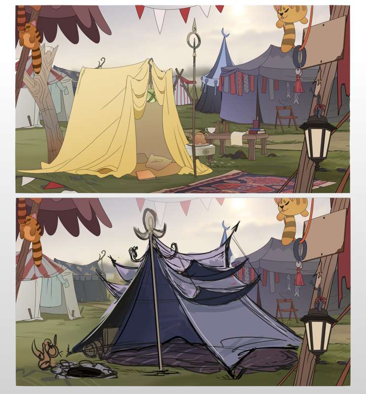 The tents [WIP] - UPD