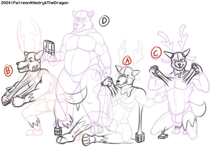 [YCH] Rubber Deer Drone for the holidays