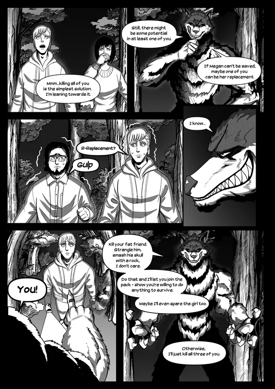 The Lycanthrope Club Webcomic, Chapter 3, Page 4