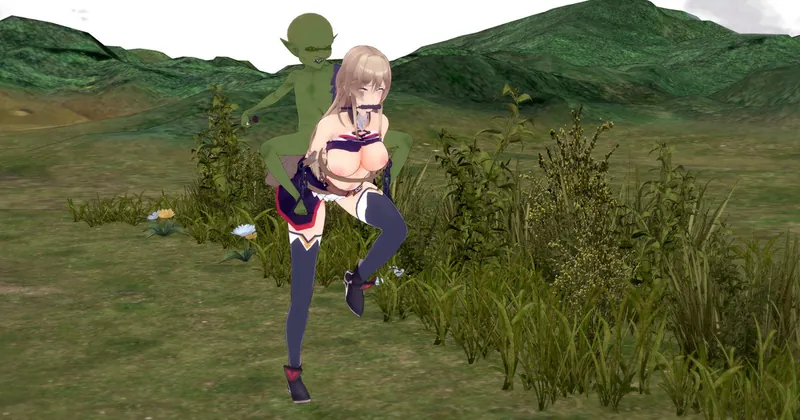 【ボツ作供養】ゴブリンライダー　gif+シーンデータ