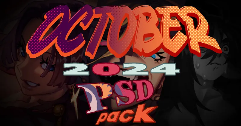 October 2024 PSD pack