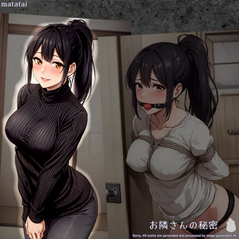 [NSFW] Secrets of the Neighborhood. / [R18]お隣さんの秘密 (12pic)