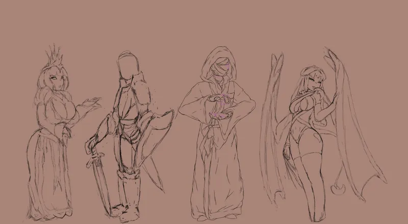 character sketches