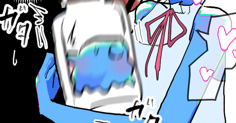 スライム娘、チン嗅ぎする。