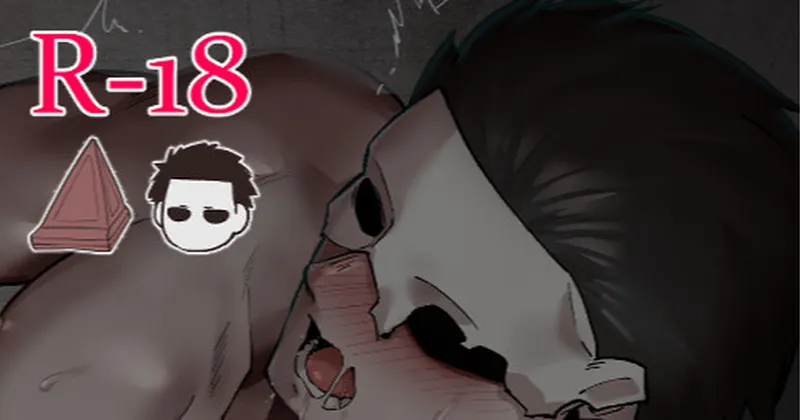 【R-18・skeb絵】三角さん×マイケル（高画質・透かしなし）