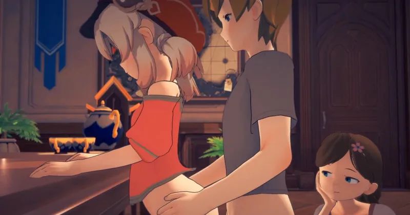 Sex animation cum inside 60 fps hi-res