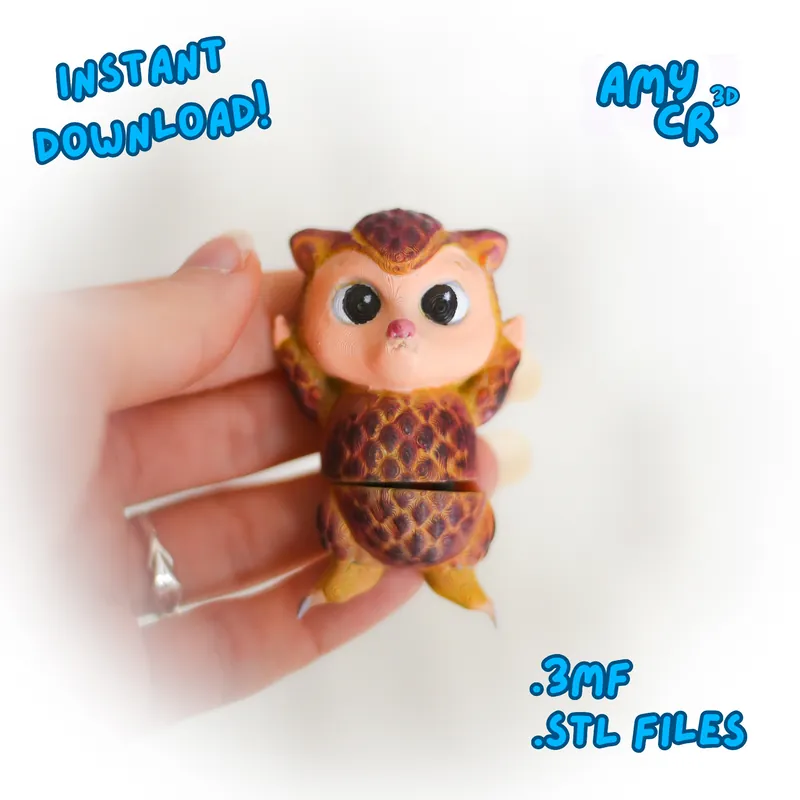 [Exclusive Release May] Flexi Baby Pangolin 🧡