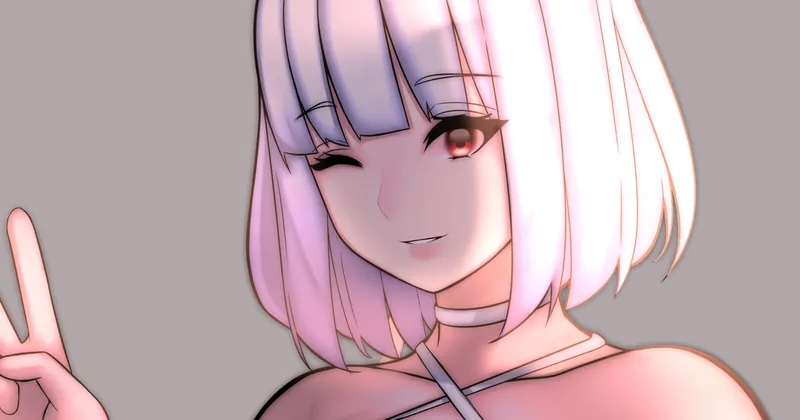 White Haired Girl