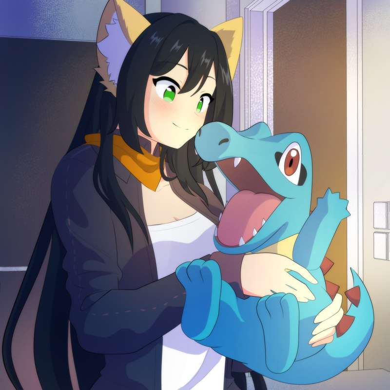 [Fanart] Sollyz & Totodile 