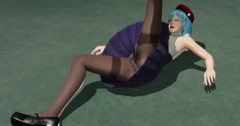 (Request Video) Nico (High Society Costume) Normal+Slow speed Leg Split Move