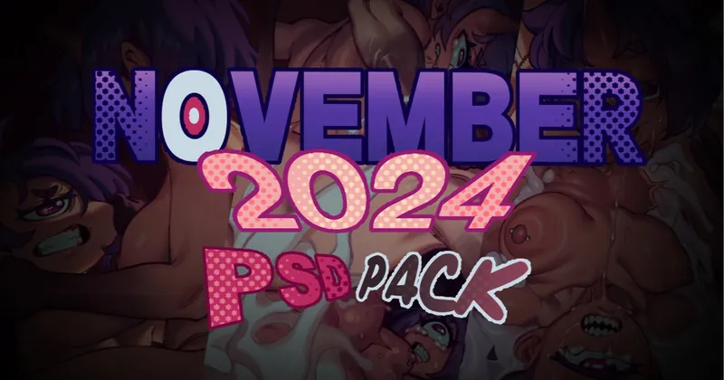 November 2024 PSD pack