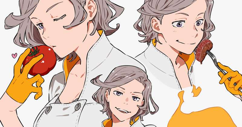 イケメン女子料理人、フランビー　メイキング