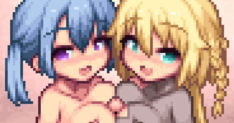 【skeb】マギレコ・アオ・オルガWパイズリ GIFアニメ 差分48枚ZIP