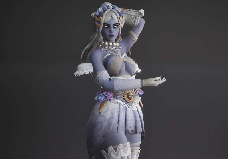 Widowmaker (Ghostly Bride) - Overwatch