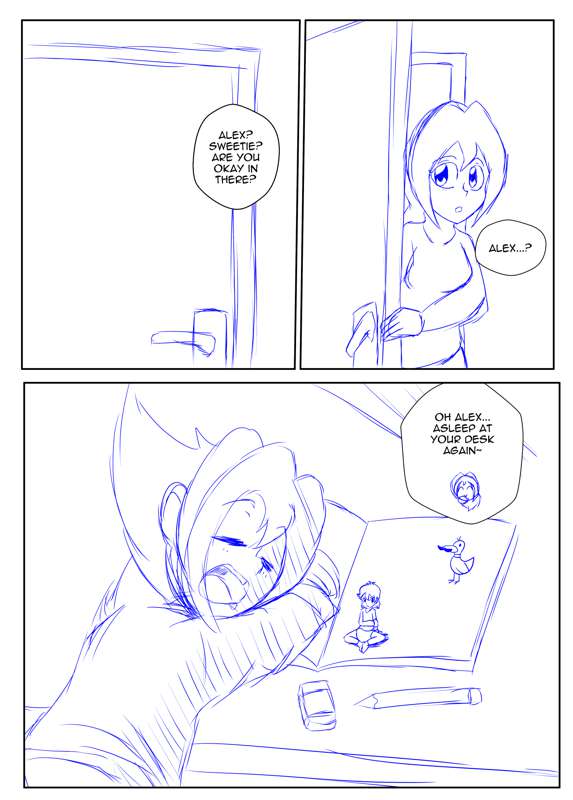 Issue 9 Pages 11 and 12 Sketch