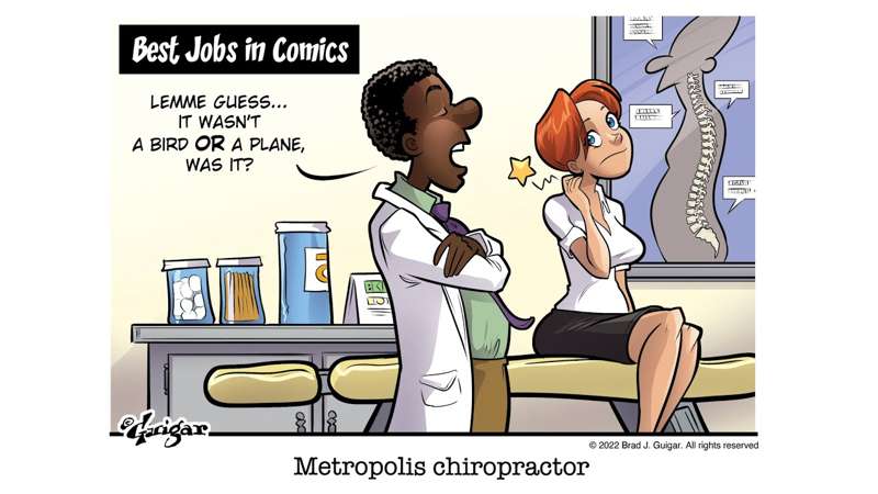 Timelapse — Best Job in Metropolis Cartoon