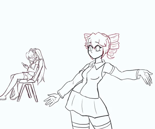 [WIP] Kasane Teto animation!