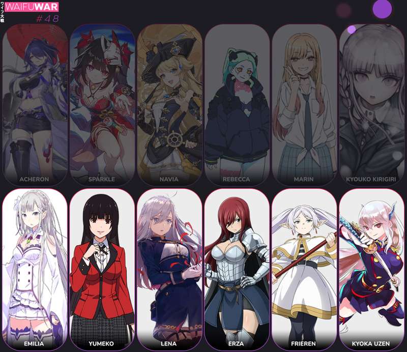 WAIFU WAR #48 Group2 *EXTRA