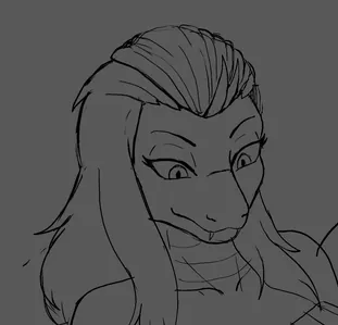 Commission for Toffy  ( Sketch)