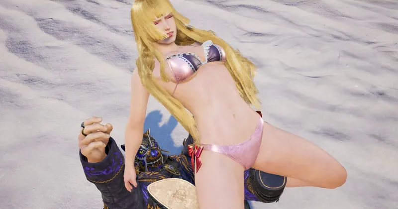 (Request Video) Lili (Bikini Costume) Normal+Slow speed King Bridge Move