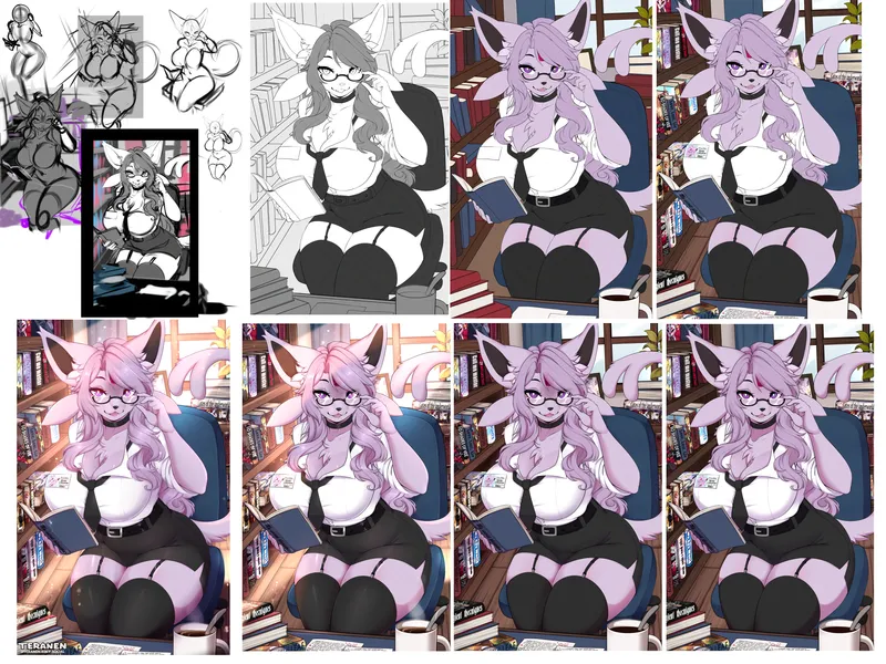 Miss Librarian wip