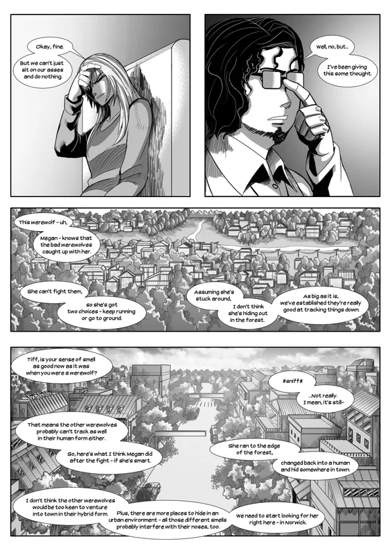 The Lycanthrope Club Webcomic, Chapter 4, Page 11